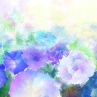 spring meadow, watercolor painting - garden decoration stock illustrations
