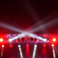 stage performing lights beam as background - concert stock pictures, royalty-free photos & images