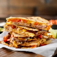 steak and pepper quesadilla - junk food stock pictures, royalty-free photos & images