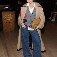 Stephanie Hui attends the front row for the Coach fashion show during February 2025 New York Fashion Week on February 10, 2025 in New York City.