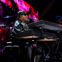 Stevie Wonder performs onstage during the FIREAID Benefit Concert for California Fire Relief at Intuit Dome on January 30, 2025 in Inglewood,...