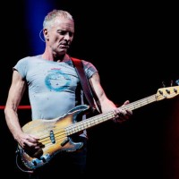 Sting performs at Mediolanum Forum of Assago on December 11, 2023 in Milan, Italy.
