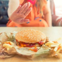 stop unhealthy foods. - junk food stock pictures, royalty-free photos & images