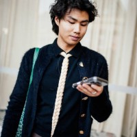 Streetstyle during Paris Couture Fashion Week on January 27, 2025 in Paris, France.