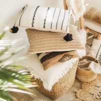 stylish boho interior of living room with elegant accessories. - home decoration stock pictures, royalty-free photos & images