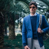stylish businessman at the park - fashion stock pictures, royalty-free photos & images