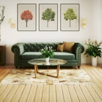 stylish living room - home decoration stock pictures, royalty-free photos & images
