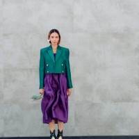 stylish young woman jumping on city wall background. - fashion stock pictures, royalty-free photos & images