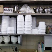 Styrofoam take-out containers sit stacked at a store in Toronto, Ontario, Canada, on Wednesday, June 12, 2019. Justin Trudeau's government announced...
