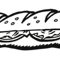 submarine sandwich - junk food stock illustrations