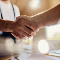 successful agreement at construction site! - home decoration stock pictures, royalty-free photos & images