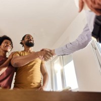 successful deal for buying a new home! - home decoration stock pictures, royalty-free photos & images