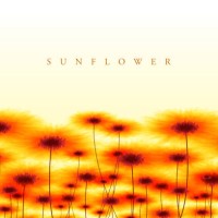 summer meadow with sunflowers, watercolor painting - garden decoration stock illustrations