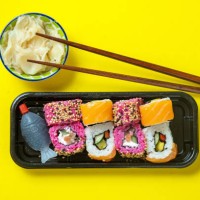 sushi roll - junk food stock pictures, royalty-free photos & images