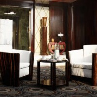 symmetrical art deco home interior - home decoration stock pictures, royalty-free photos & images