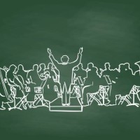 symphonicorchestraskizzetafel - concert stock-grafiken, -clipart, -cartoons und -symbole