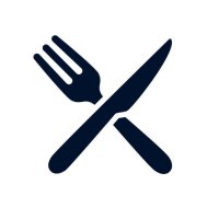 table knife and fork - vector - food stock illustrations