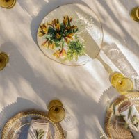 table ready for a picnic in the garden - home decoration stock pictures, royalty-free photos & images