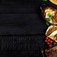tasty food table - food stock pictures, royalty-free photos & images
