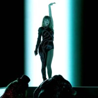 Taylor Swift performs onstage during night one of Taylor Swift | The Eras Tour at Nissan Stadium on May 05, 2023 in Nashville, Tennessee.