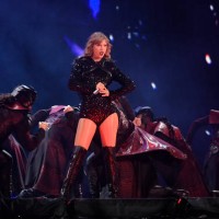 Taylor Swift plays the first of two sold out concerts at Lincoln Financial Field in Philadelphia on Friday, July 13, 2018. Photo by Jeremy Drey
