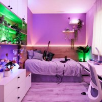 teenage girl's room - home decoration stock pictures, royalty-free photos & images