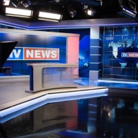 television studio - home decoration stock pictures, royalty-free photos & images