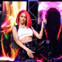 Teyana Taylor performs at 2018 BET Experience Staples Center Concert, sponsored by COCA-COLA, at L.A. Live on June 22, 2018 in Los Angeles,...