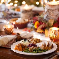 thanksgiving turkey dinner - food stock pictures, royalty-free photos & images
