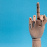 the abstract image of the movement of rocks symbol of the human finger - concert stockfoto's en -beelden