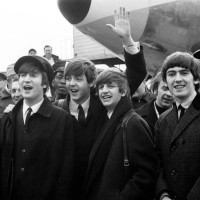 The Beatles in New York. February 1964.