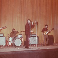 The Rolling Stones in performance.