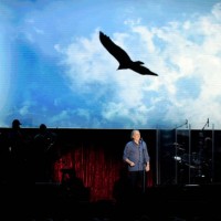 The Spanish singer-songwriter and poet Joan Manuel Serrat , performs at 