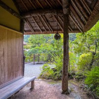 the tea garden of manyotei tea house in man-yō park - garden decoration stock pictures, royalty-free photos & images