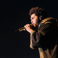 The Weeknd performs at Marvel Stadium on October 05, 2024 in Melbourne, Australia.