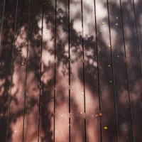 the wooden terrace with light and shadow - garden decoration stock pictures, royalty-free photos & images