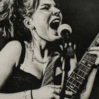 the young female rock musician. - concert stock pictures, royalty-free photos & images