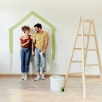 this is our new home! - home decoration stock pictures, royalty-free photos & images