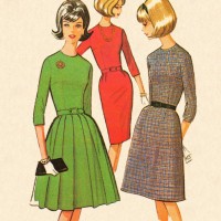 three stylish women - fashion stock illustrations