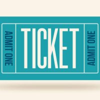 ticket admit one - concert stock illustrations