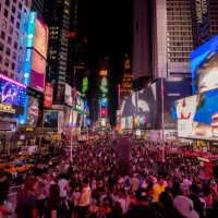 times square - fashion week stock pictures, royalty-free photos & images