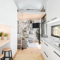 tiny house modern interior design - home decoration stock pictures, royalty-free photos & images