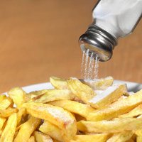 too much salt on chips - food stock pictures, royalty-free photos & images
