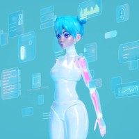 toon cyborg. - fashion stock pictures, royalty-free photos & images
