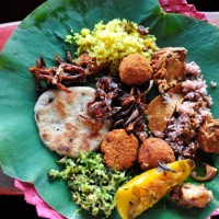 traditional sri lanka vegetarian food - food stock pictures, royalty-free photos & images