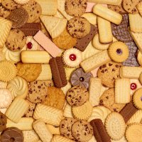 trans fats biscuit cookies - junk food stock pictures, royalty-free photos & images