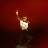 Travis Scott performs during the Utopia – Circus Maximus World Tour at Ippodromo Snai La Maura on July 23, 2024 in Milan, Italy.