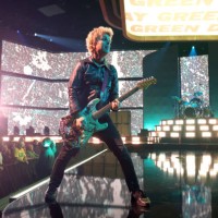 Tre Cool, Billie Joe Armstrong and Mike Drint of Green Day perform at Amazon Music Live Concert Series 2023 on October 26, 2023 in Los Angeles,...