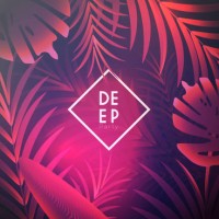 tropical neon summer beach party poster - garden decoration stock illustrations