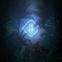 tropical summer beach party poster - garden decoration stock illustrations